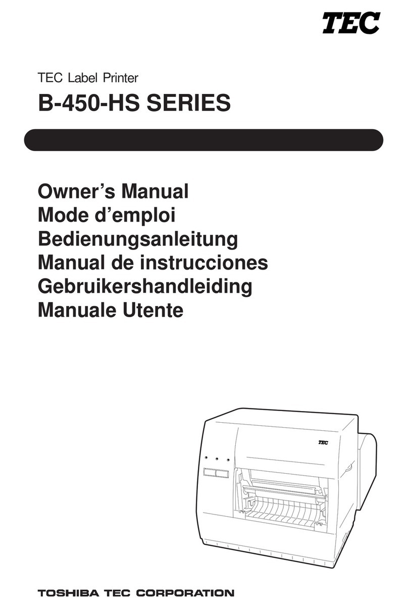 TEC B-450-HS SERIES owner's manual