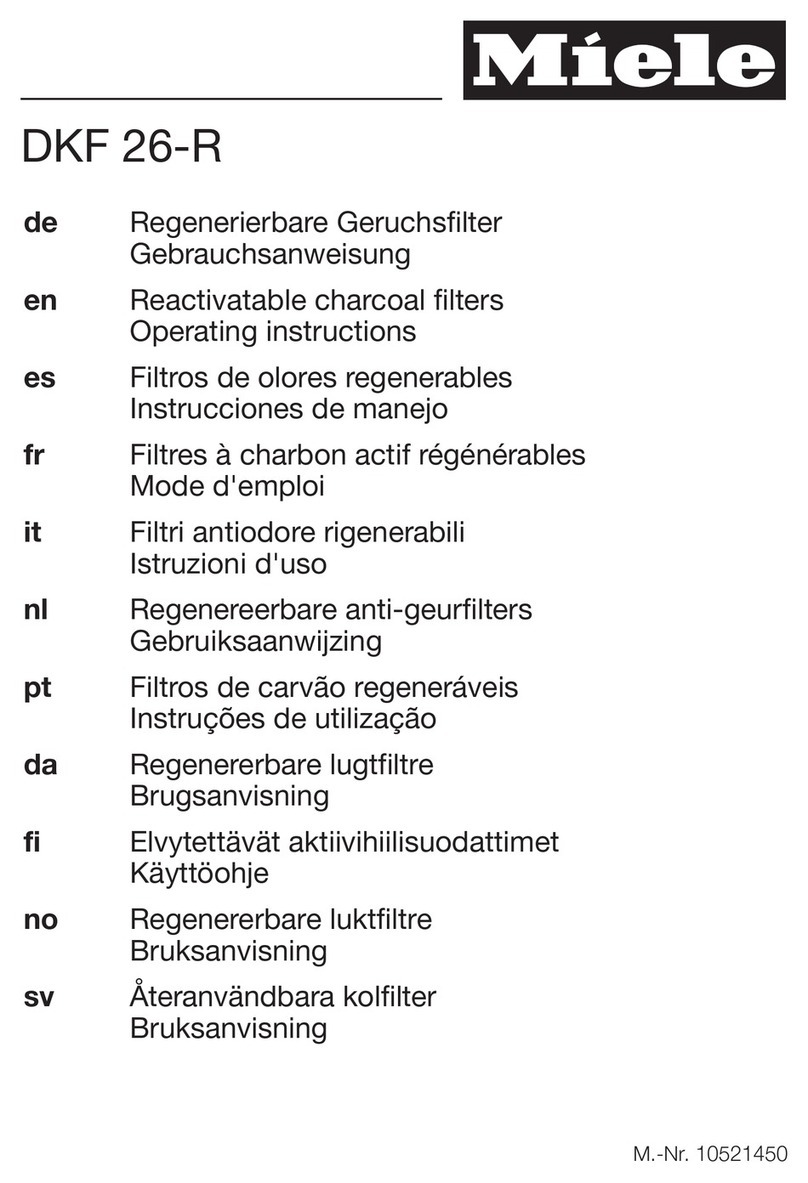 Miele DKF 26-R User manual