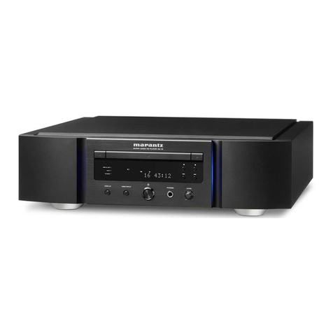Marantz SA-10 User manual