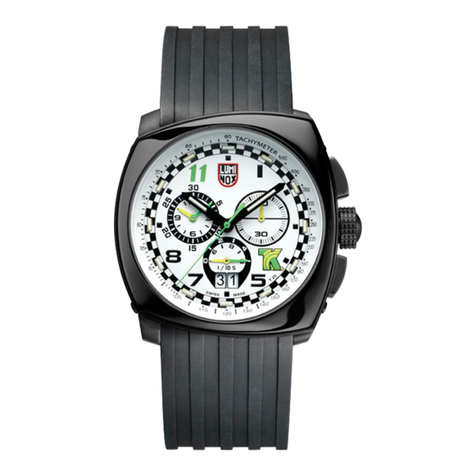 Luminox Limited Edition TONY KANAAN 1140 SERIES instruction manual