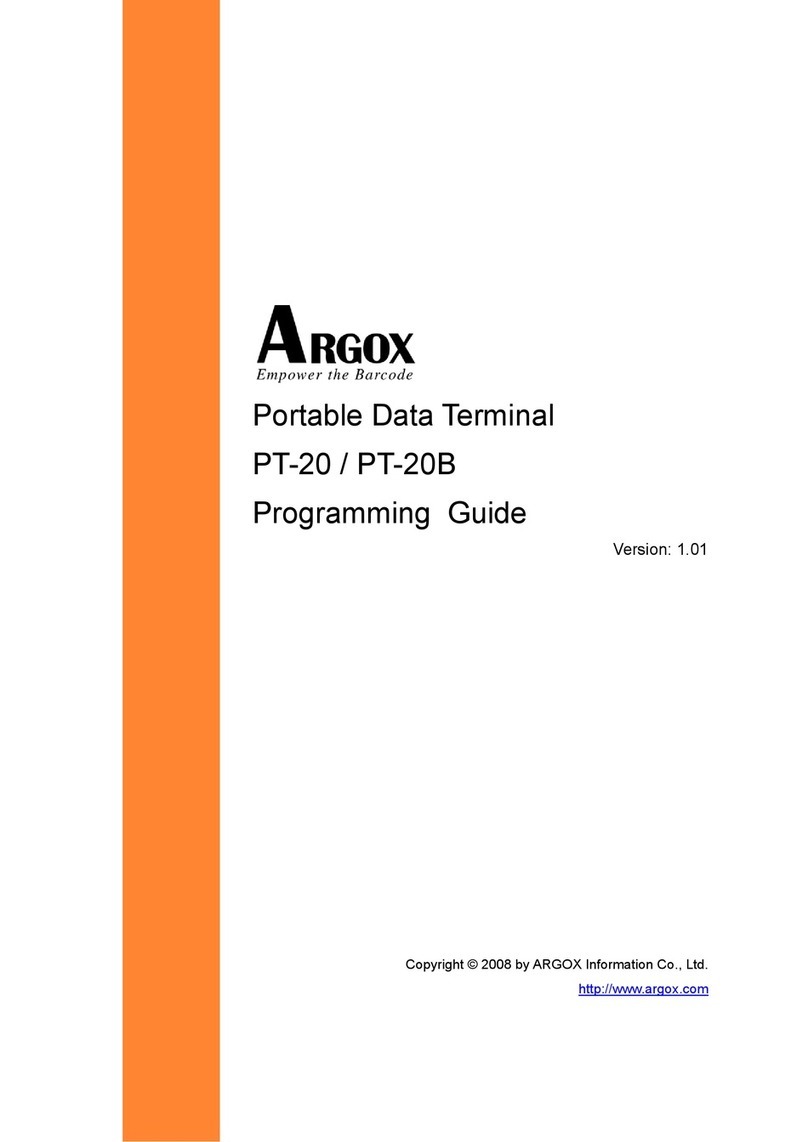 Argox PT-20B Programming guide