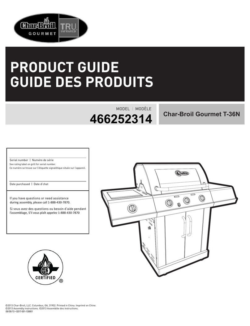 Char-Broil 466252314 User manual