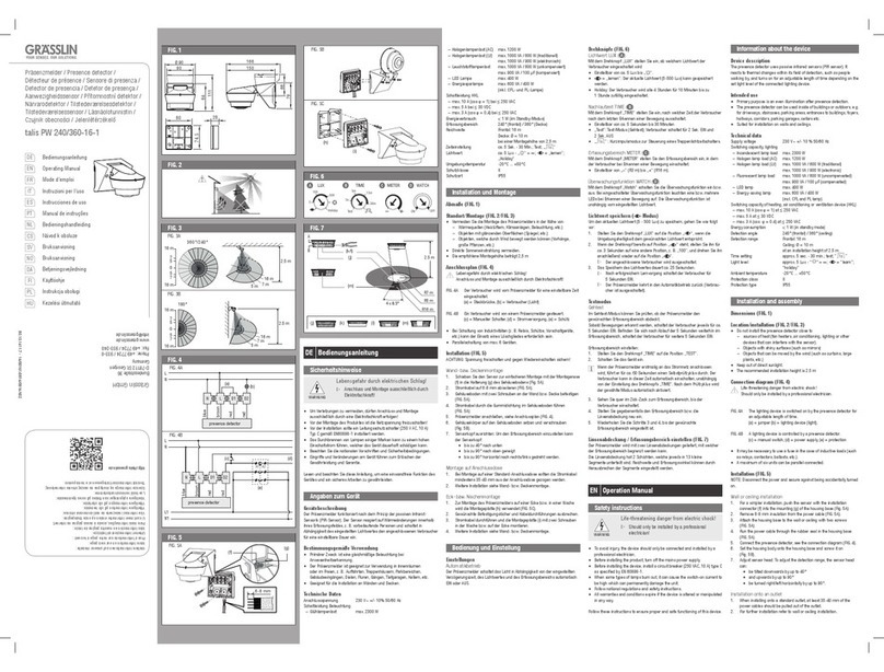 Grasslin talis PW 240/360-16-1 User manual