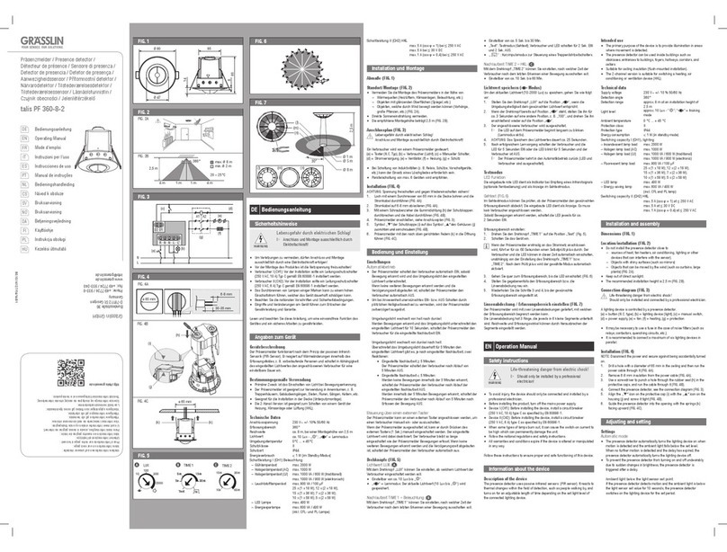 Grasslin talis PF 360-8-2 User manual