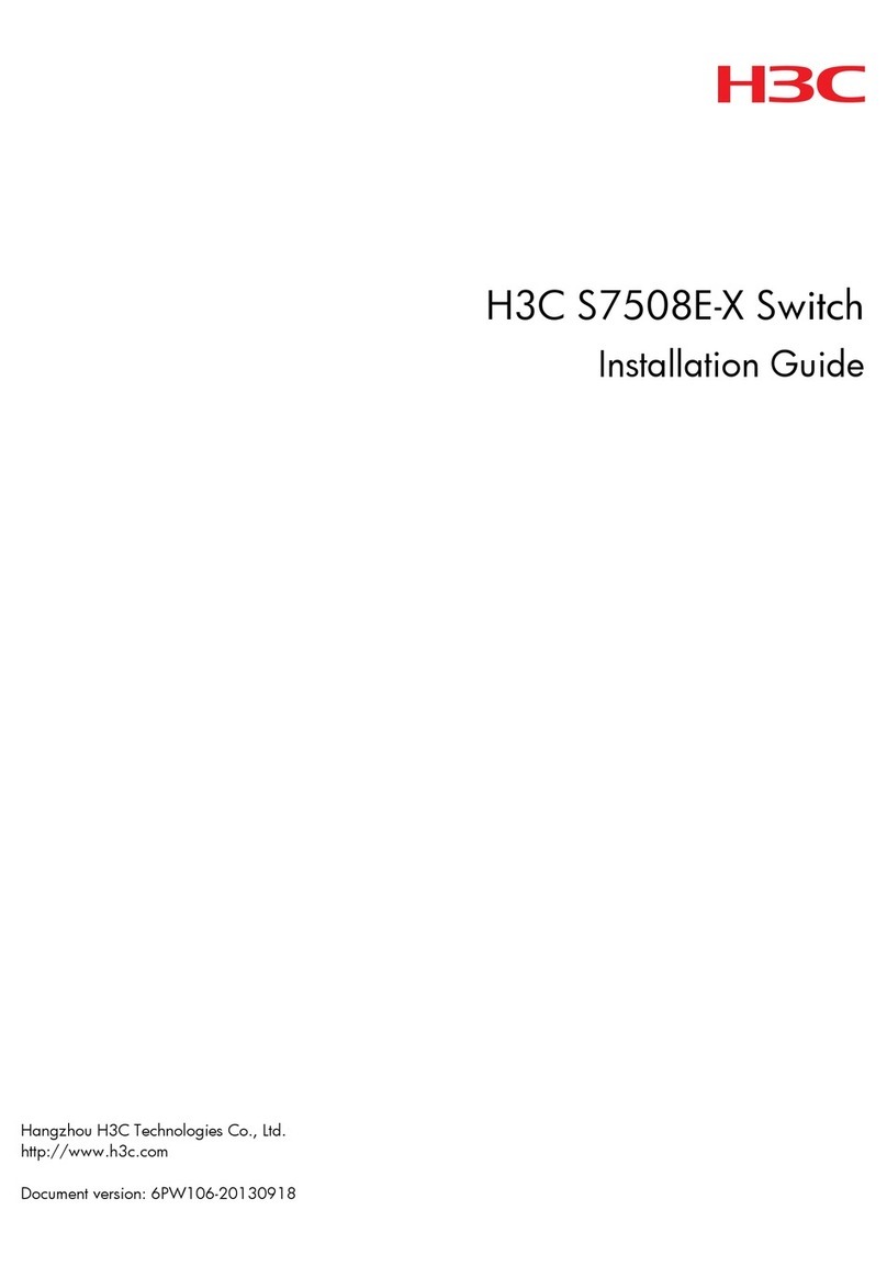 H3C S7508E-X User manual