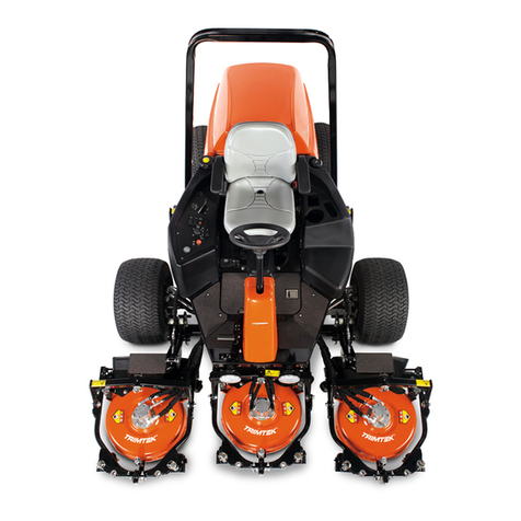 Jacobsen AR-522 jossa ROPS Safety, operation and maintenance manual