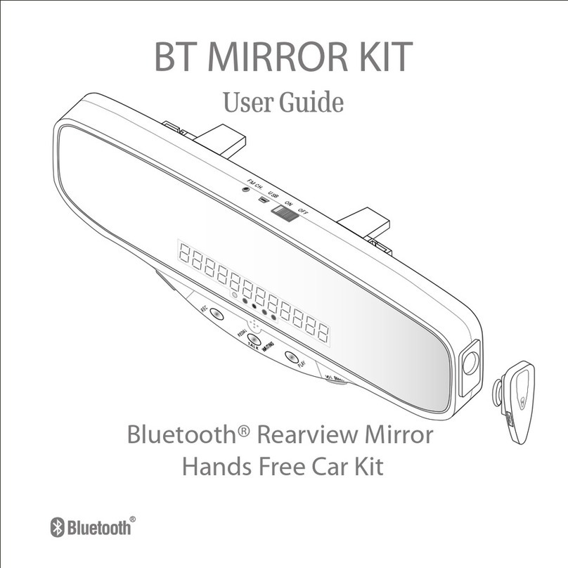 ICINTRACOM BT MIRROR KIT user guide