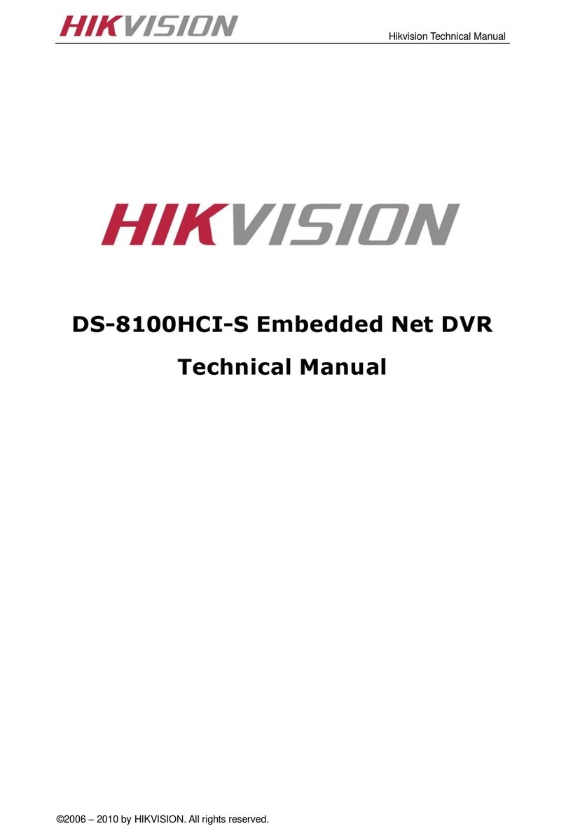 HIK VISION DS-8104HCI-S User manual