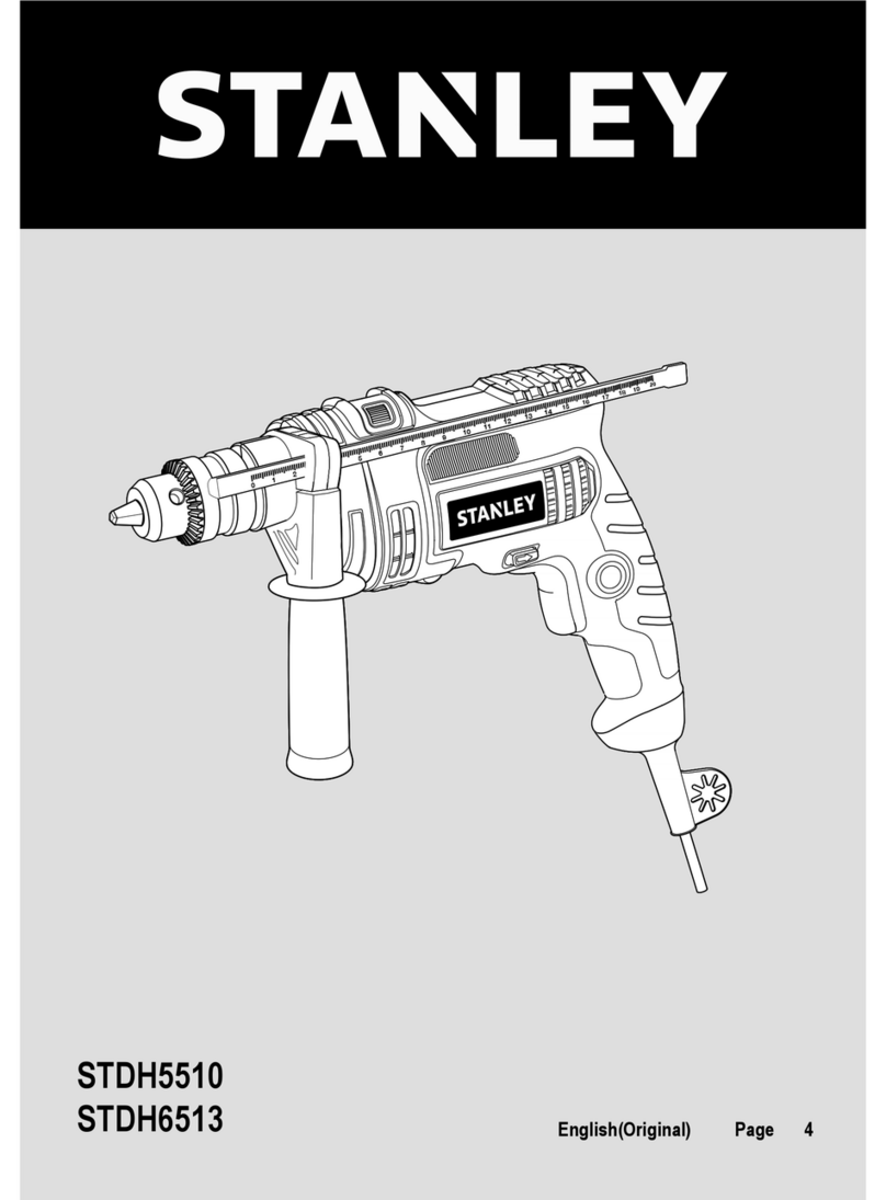 Stanley STDH5510 User manual