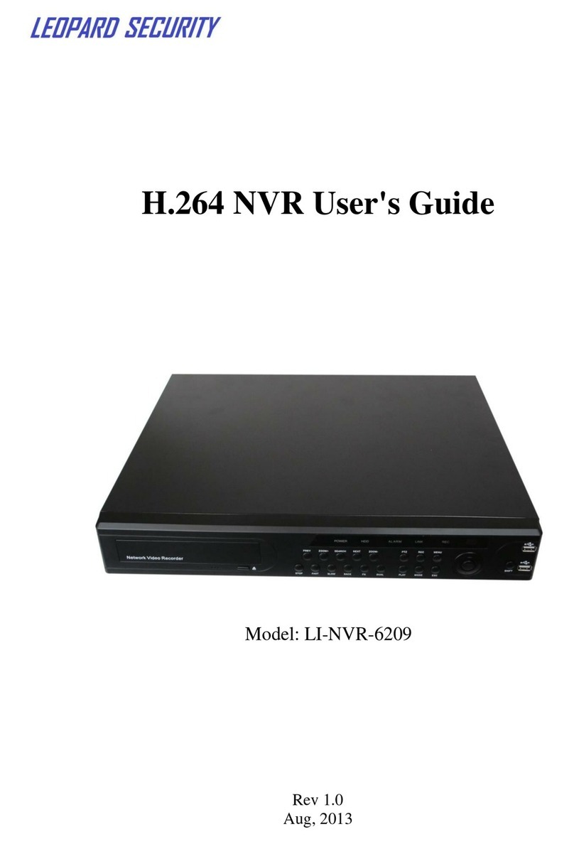 Leopard Security LI-NVR-6209 user guide