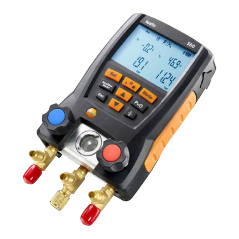 TESTO 549 instruction manual