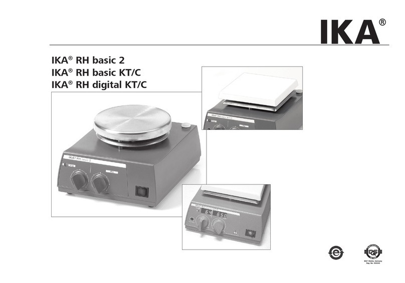 IKA RH basic 2 operating instructions