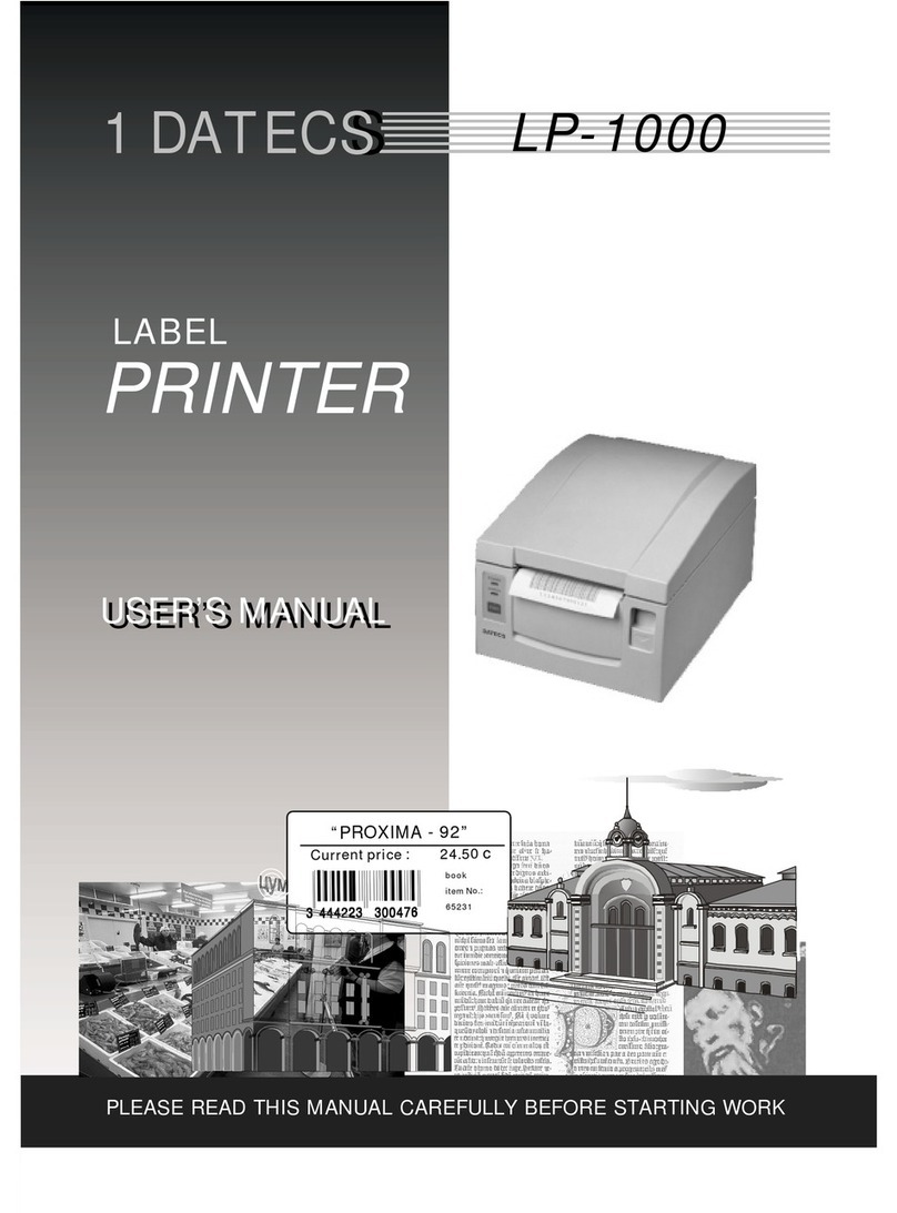 Datecs LP-1000 User manual