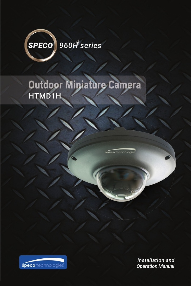 Speco HTMD1H User manual