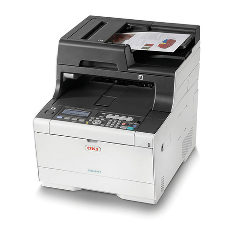 Oki MC563 User manual