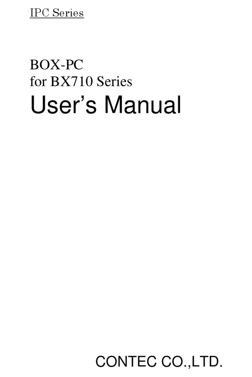 Contec BX710 Series user manual