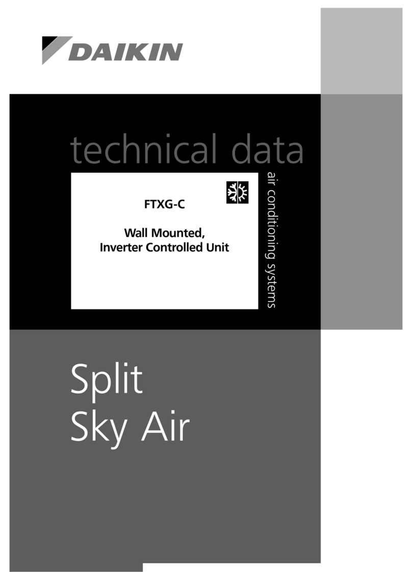 Daikin FTXG-C Instruction manual