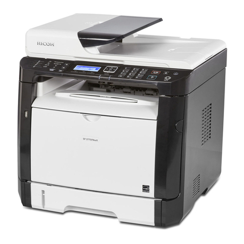 Ricoh SP 320SFN User manual