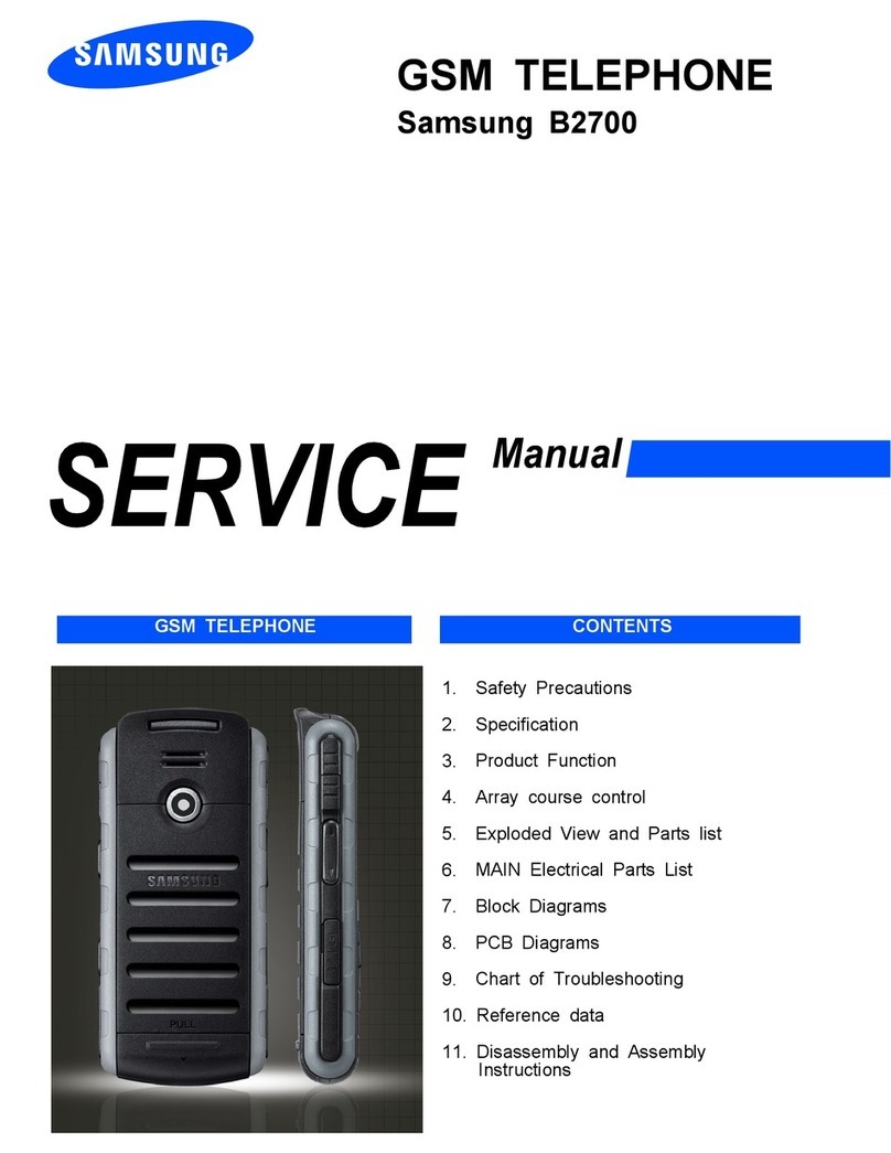 Samsung B2700 User manual
