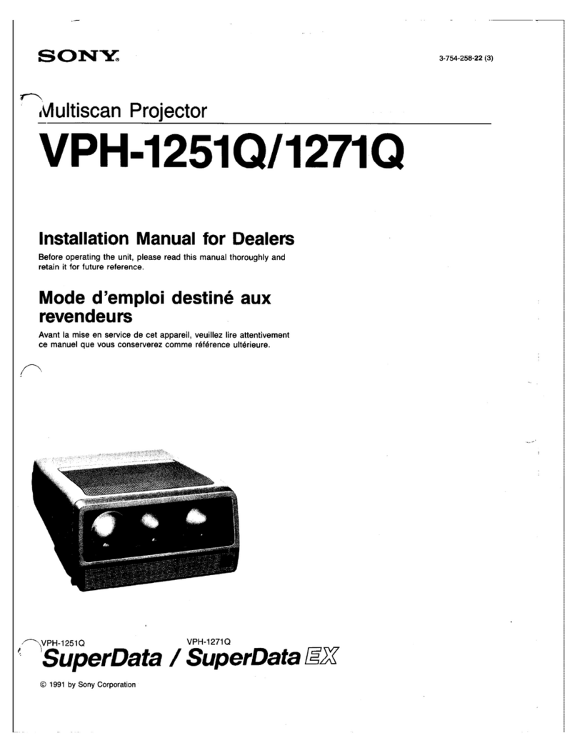 Sony SuperData User manual