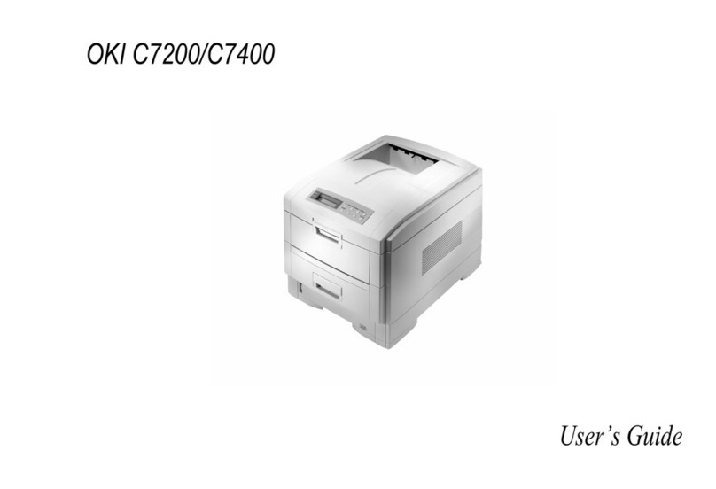 Oki C7200 User manual
