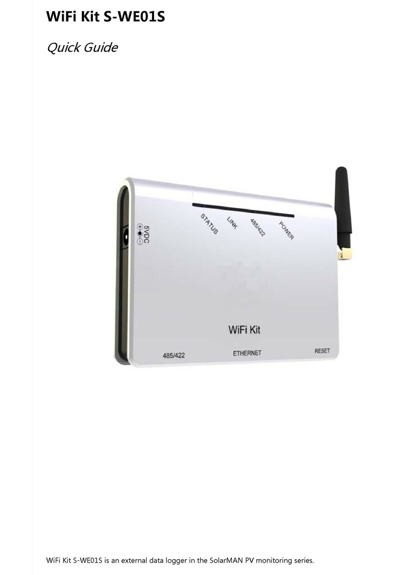 SolarMAN S-WE01S quick guide