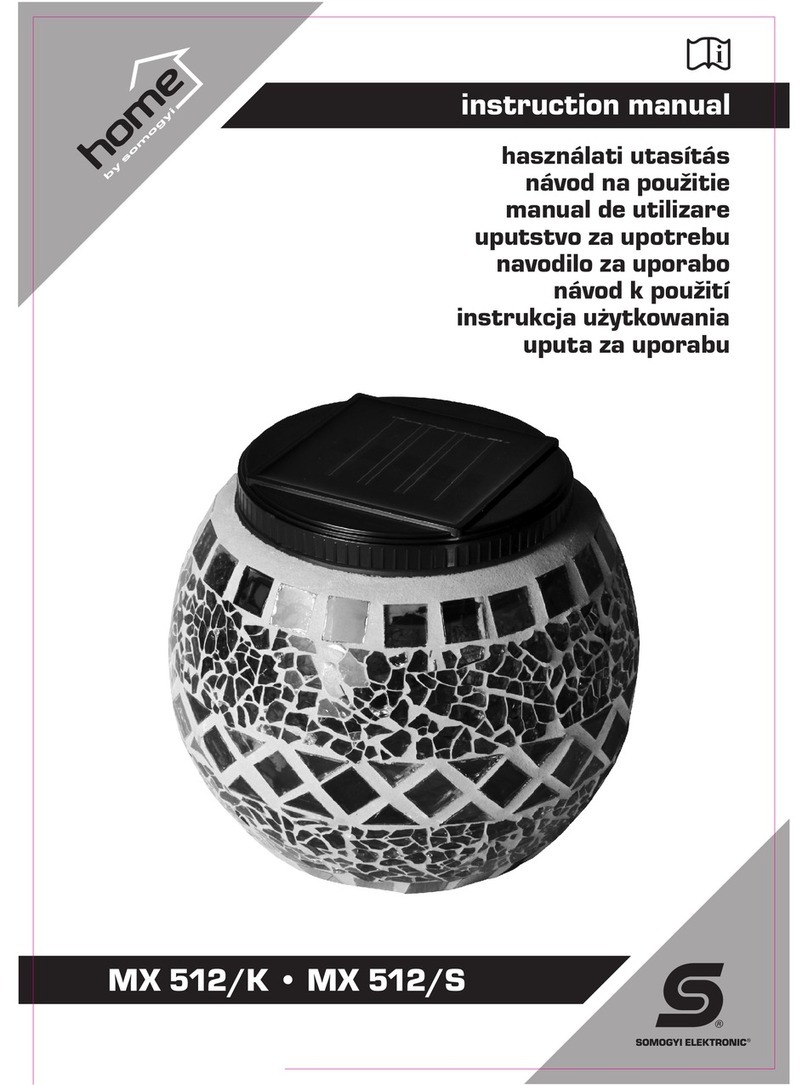 Somogyi MX 512/K User manual