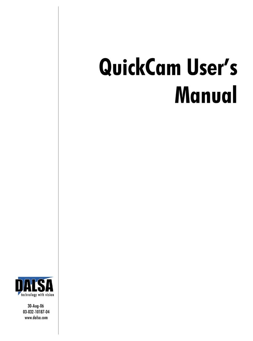 Dalsa QuickCam User manual