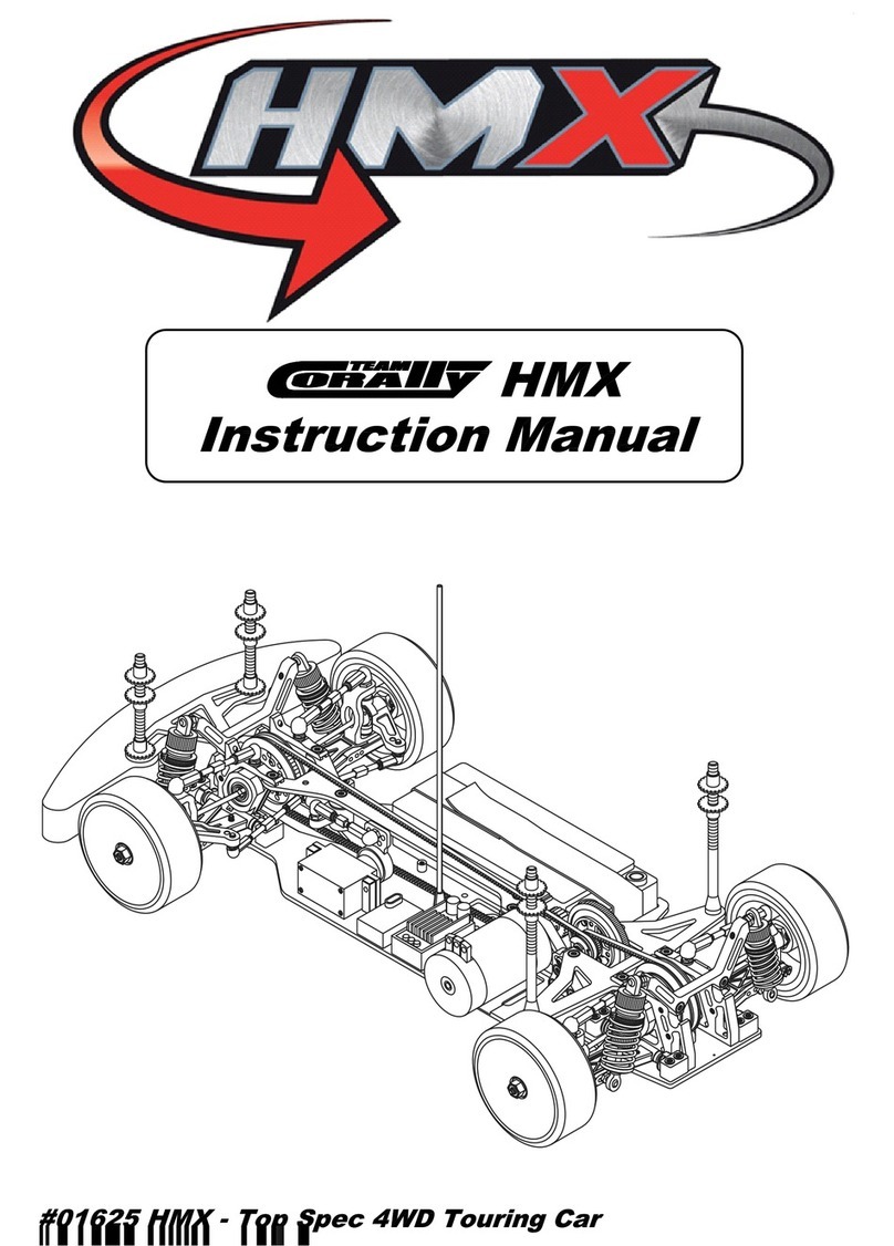 Corally HMX TC 01625 instruction manual