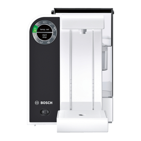 Bosch THD20 Series instruction manual