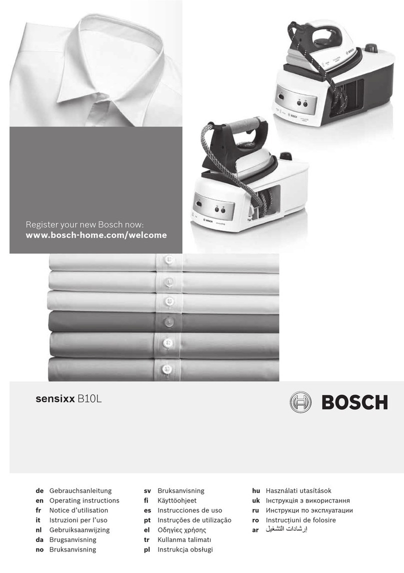 Bosch sensixx B10L Series User manual