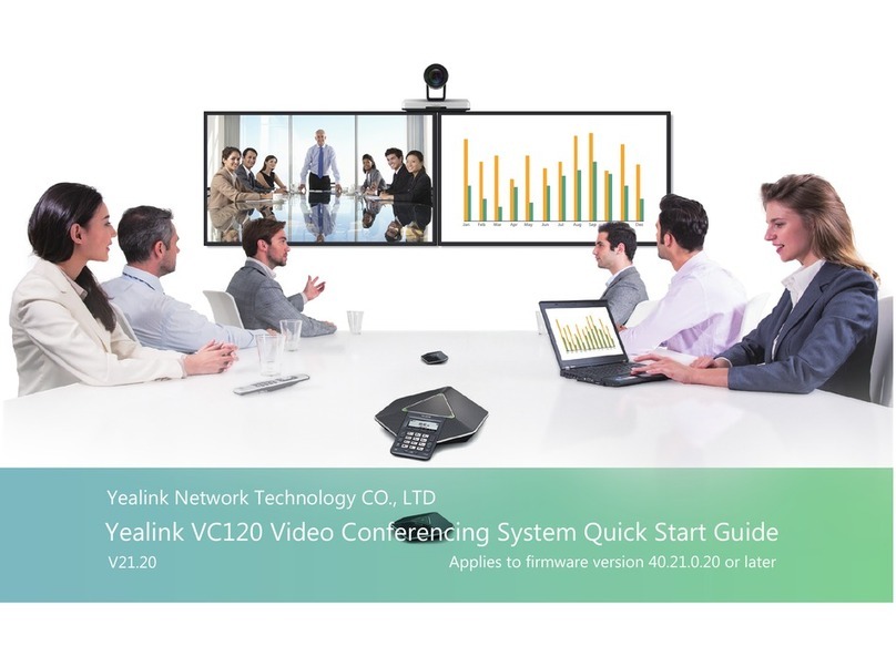 Yealink VC120 User manual