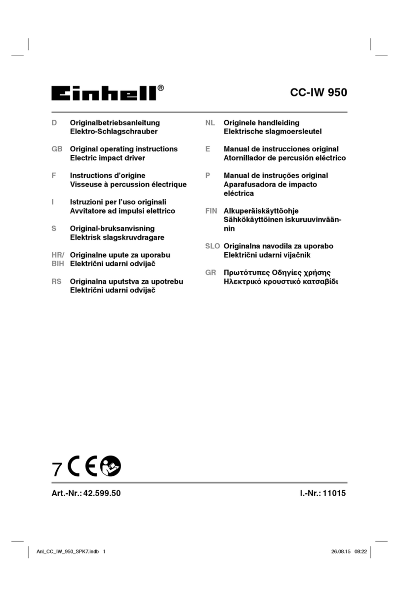 EINHELL CC-IW 950 User manual
