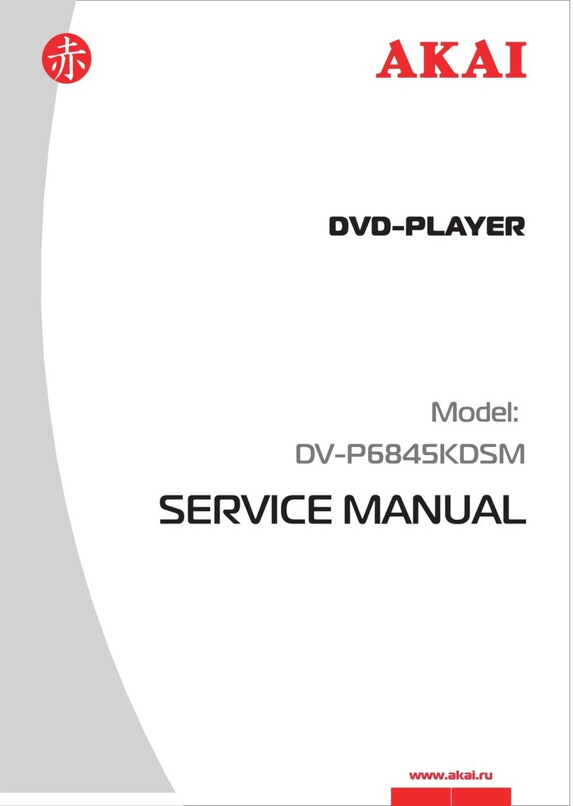Akai DV-P6845KDSM User manual