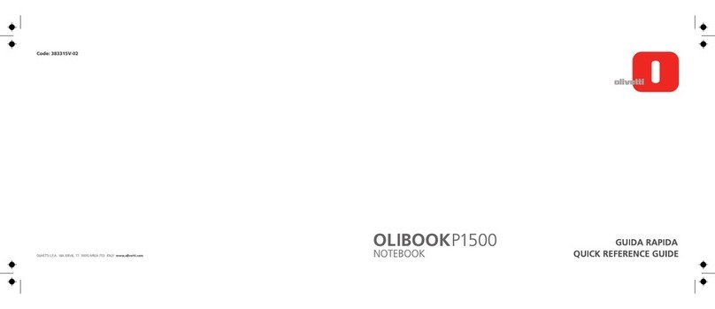 Olivetti OLIBOOKP1500 User manual