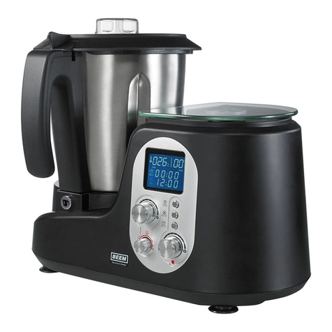 Beem thermostar MIXX & cook User manual