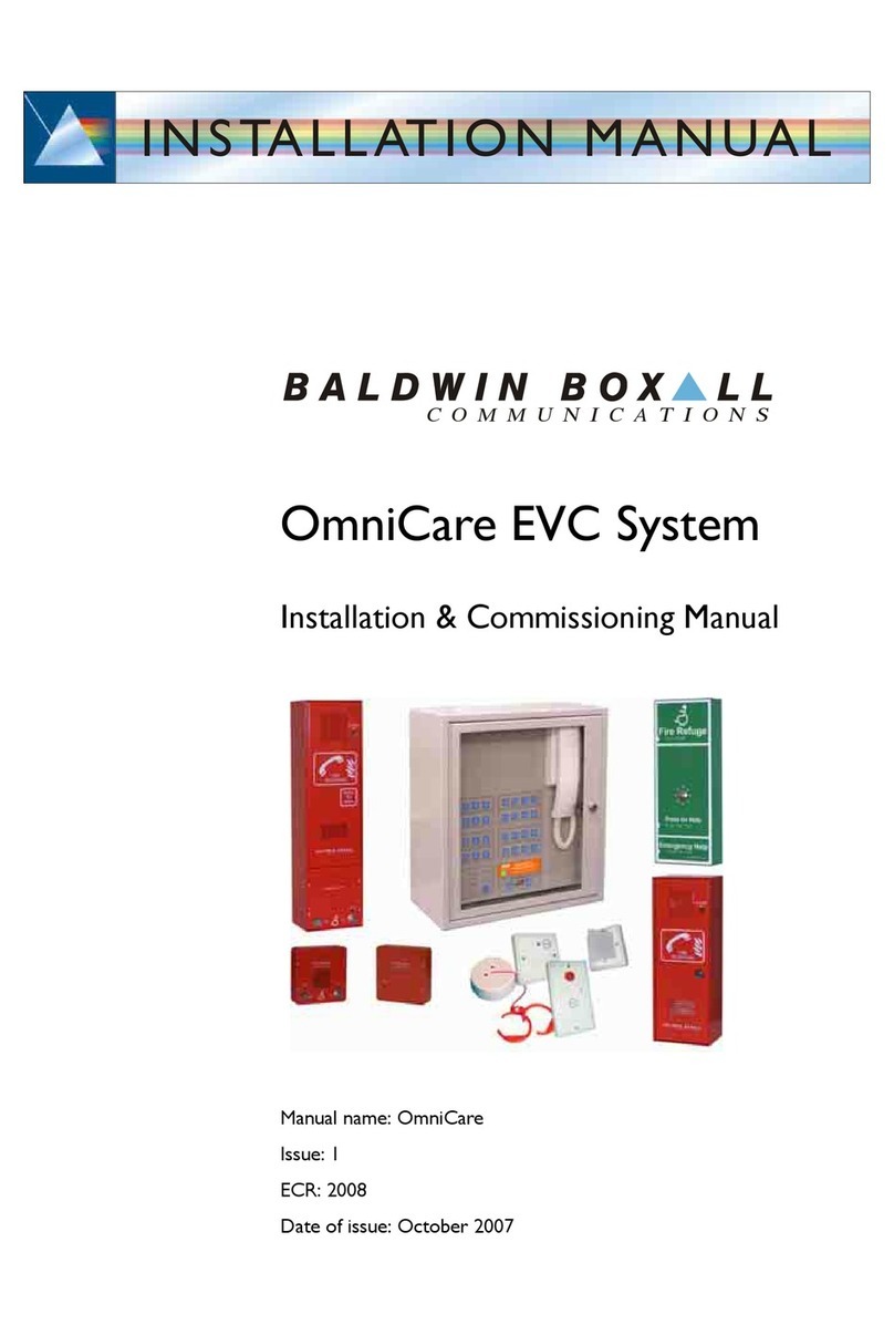 Baldwin Boxall OmniCare installation manual