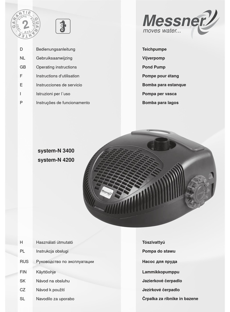 Messner system-N 3400 User manual