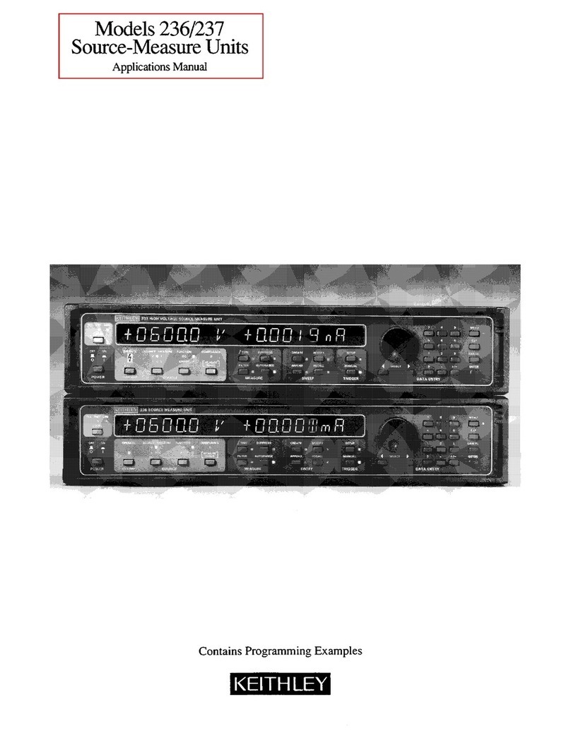 Keithley 236 Instructions for use