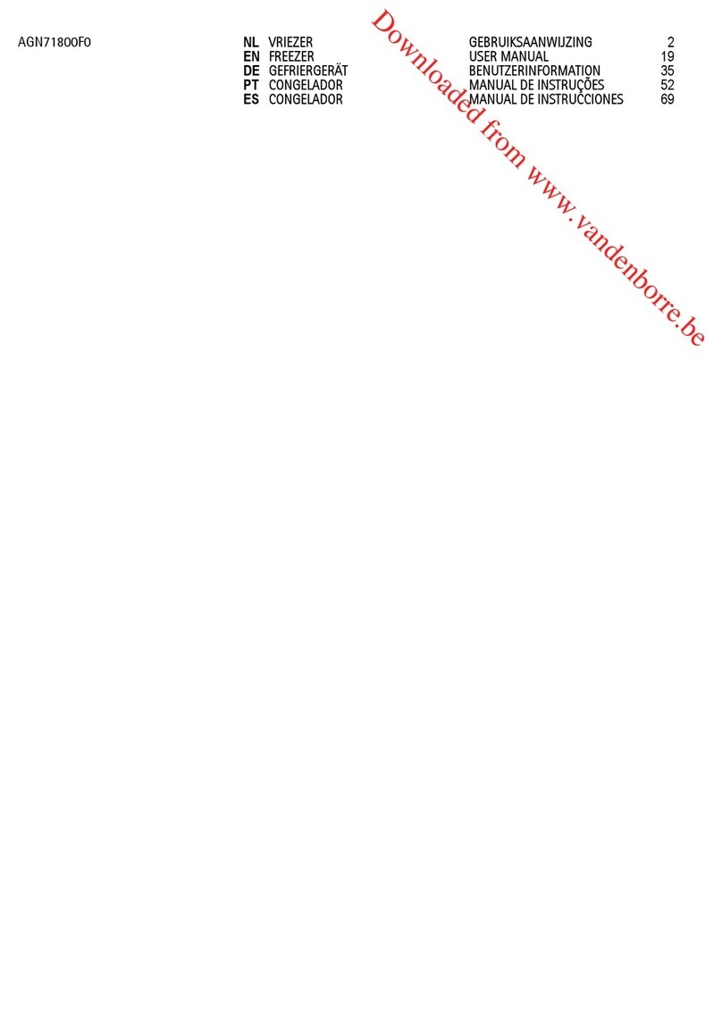 AEG AGN71800F0 user manual