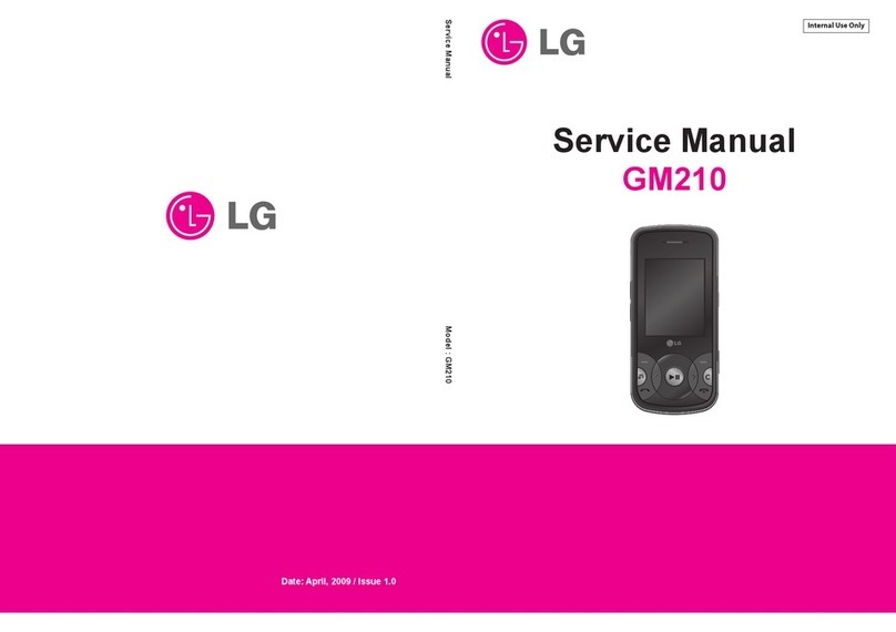 LG GM210 User manual
