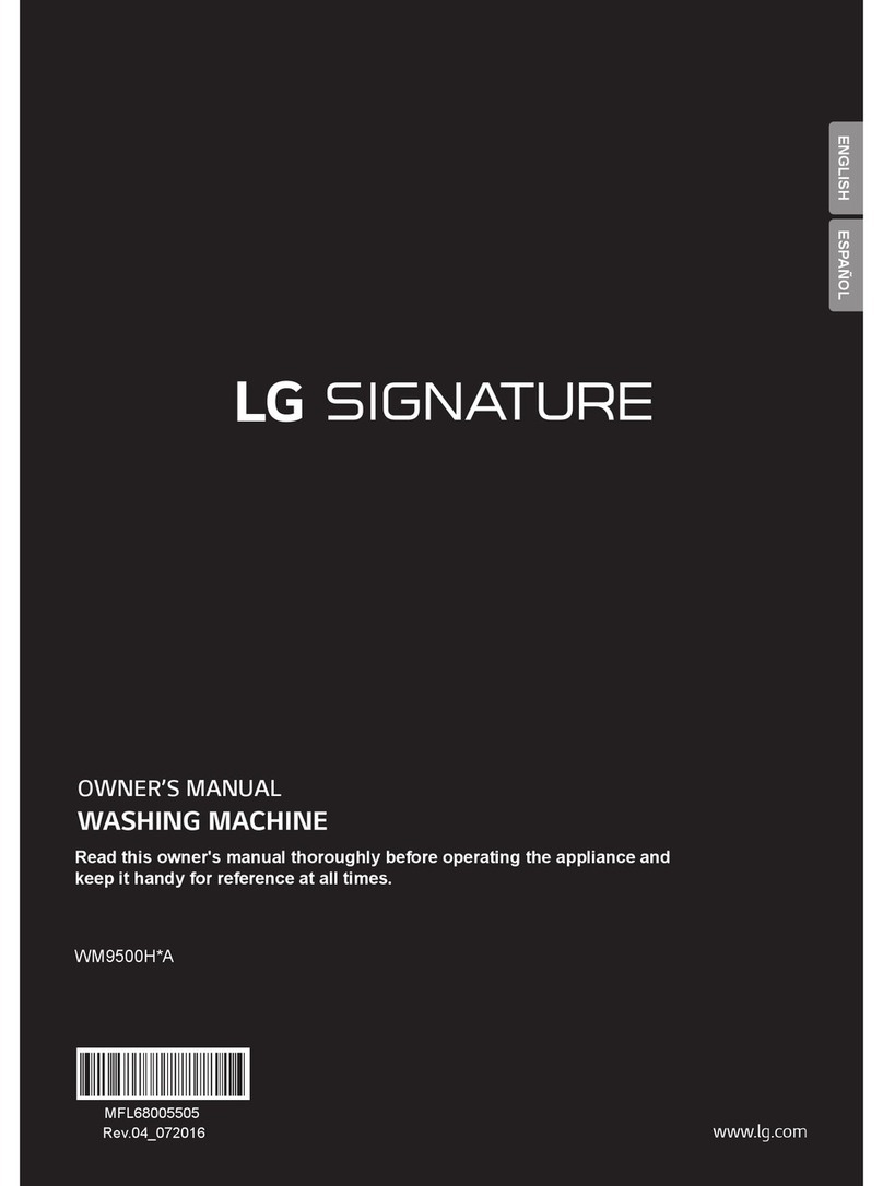 LG SIGNATURE WM9500H*A User manual