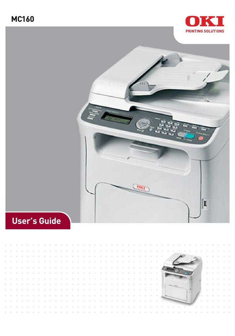 Oki MC160 User manual