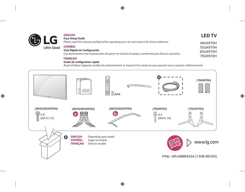 LG 49UX970H Quick start guide
