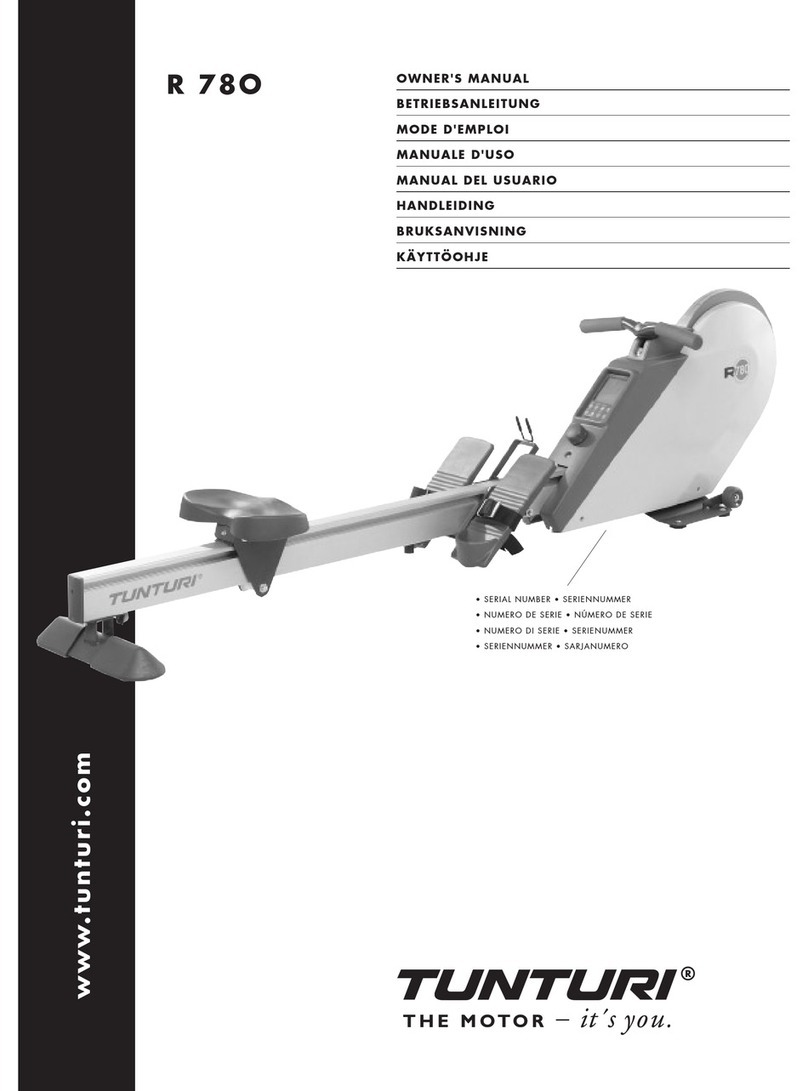 Tunturi R 78O User manual