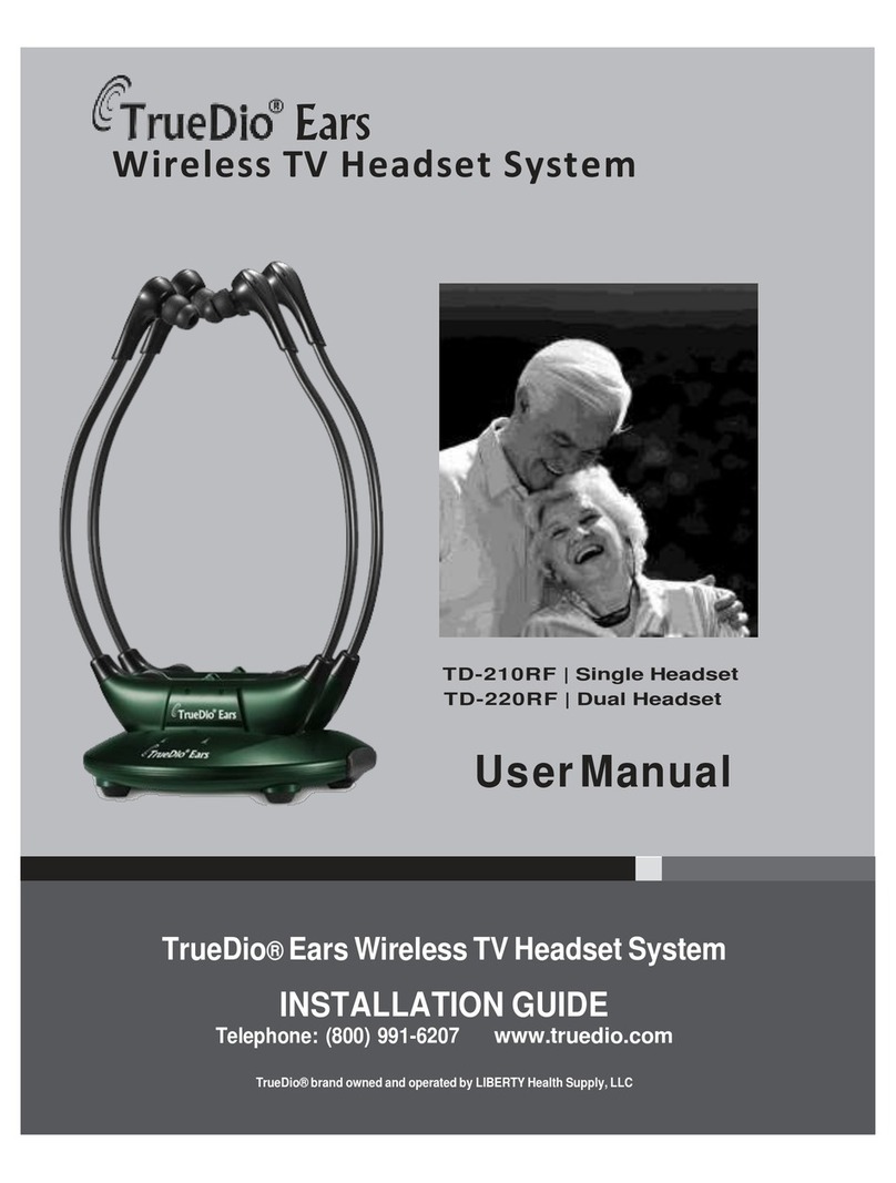 TrueDio TD-210RF User manual & recipe book