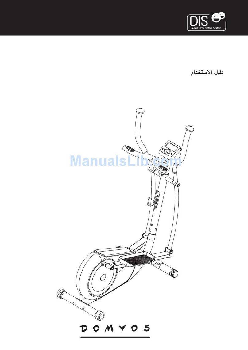 Domyos VE 480 User manual