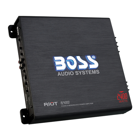 BOSSCO R2400D User manual