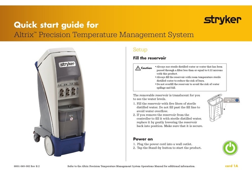 Stryker altrix User manual