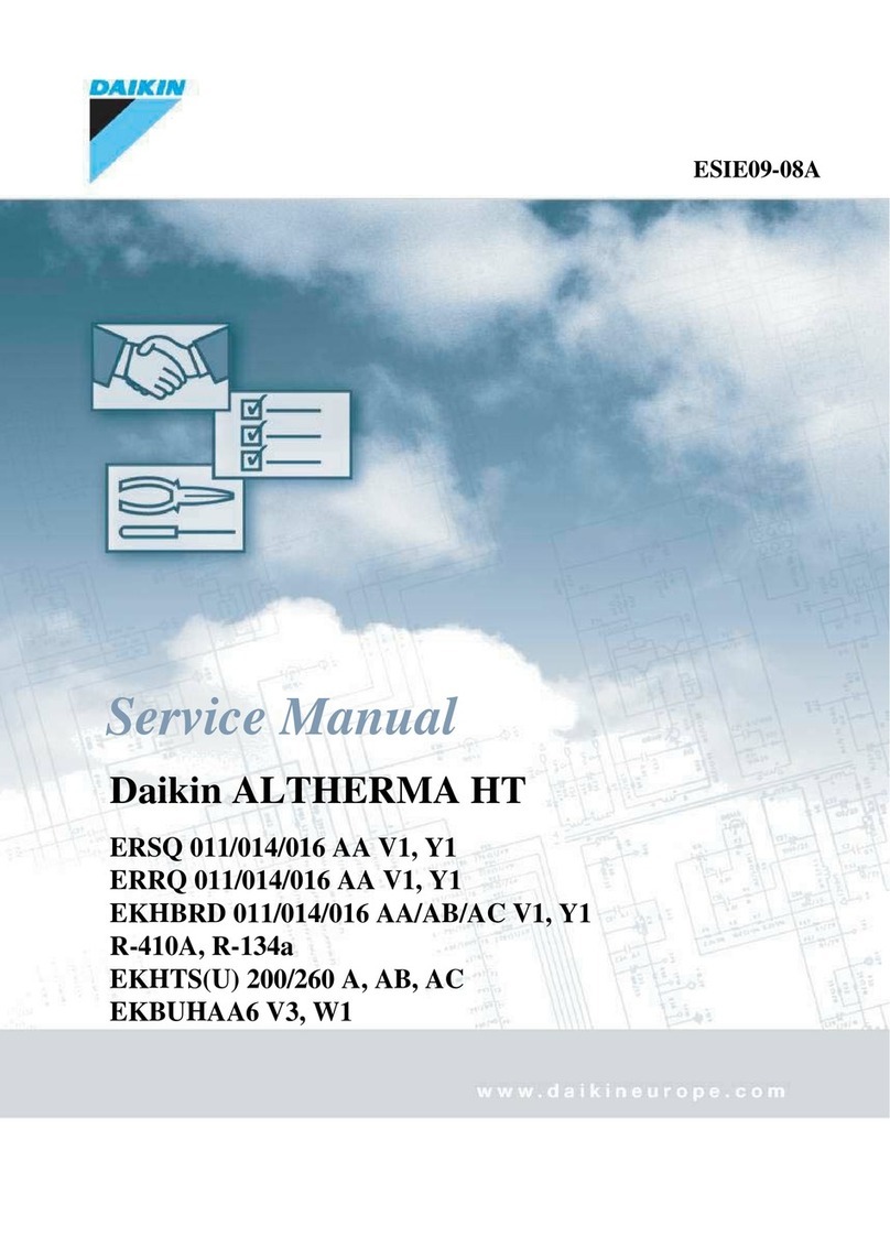 Daikin ALTHERMA HT ERSQ 011 AA User manual